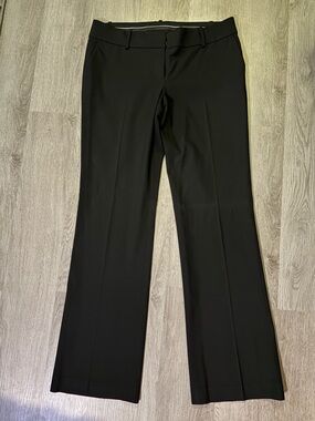 Ann Taylor Black Boot Cut Dress Pants